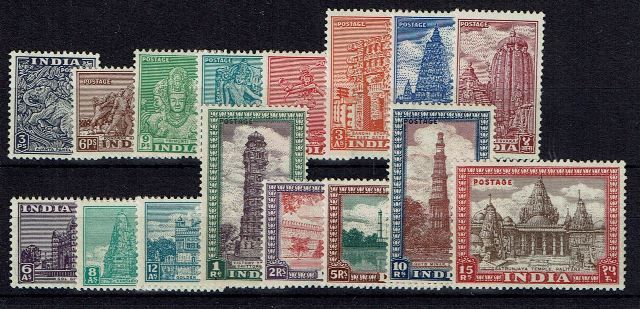 Image of India SG 309/24 UMM British Commonwealth Stamp